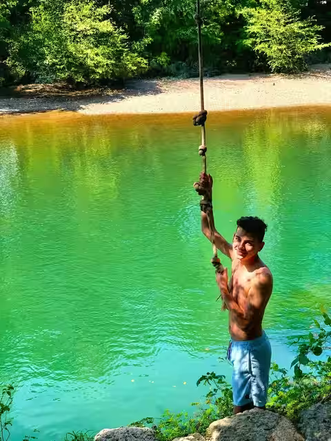 Rope swings