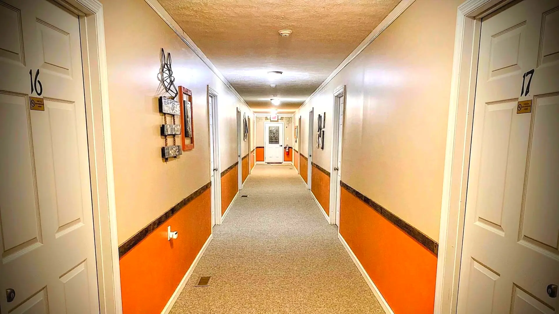 Lodge hallway