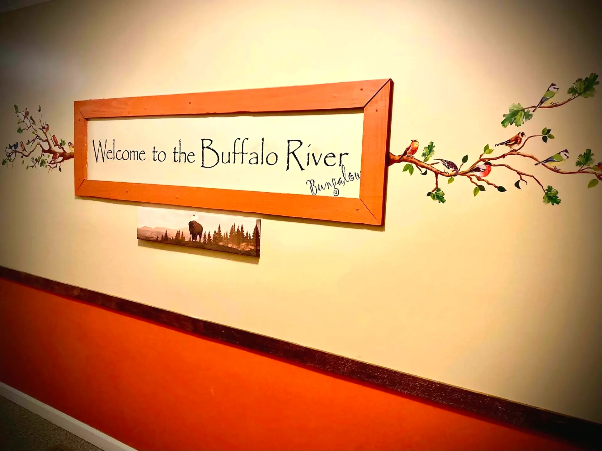 Welcome to the Buffalo River sign
